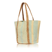 Canvas & Jute Tote Bag