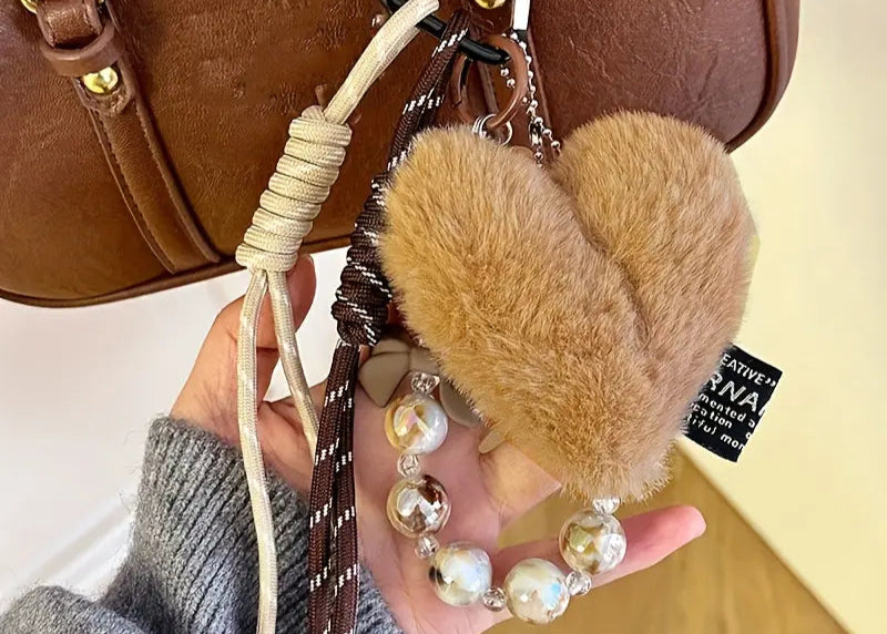 Heart Bag Charms