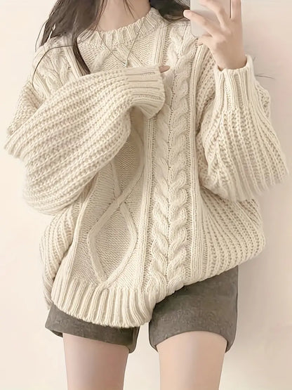 Celia Cable Knit Sweater