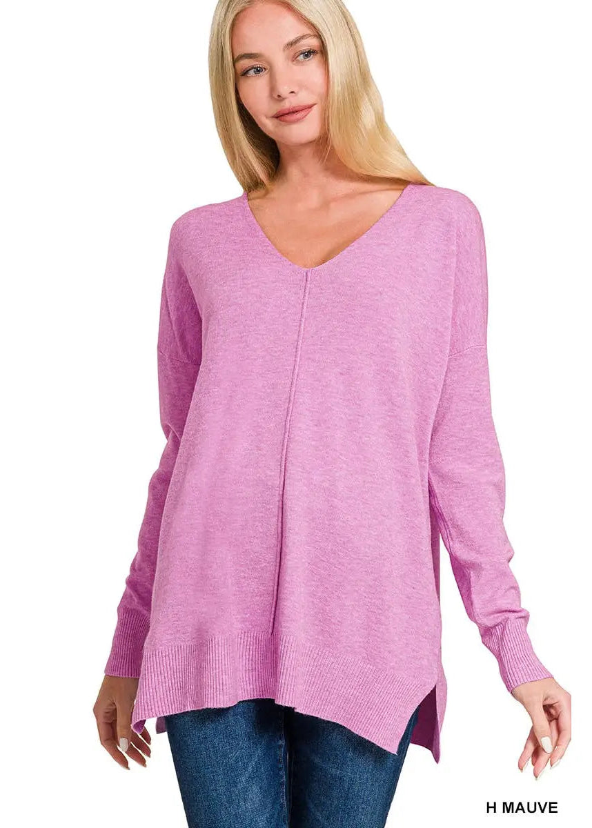 Fran Front Seam Sweater