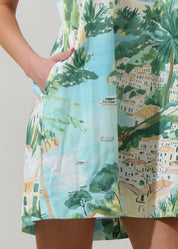 Piti Town Shift Dress