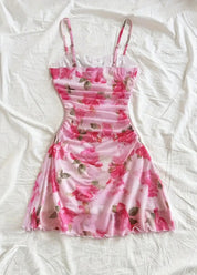 Peonies Mini Dress