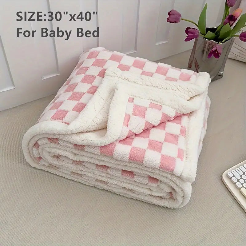Checkered Baby Blanket