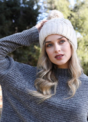 Cable Knit Beanie