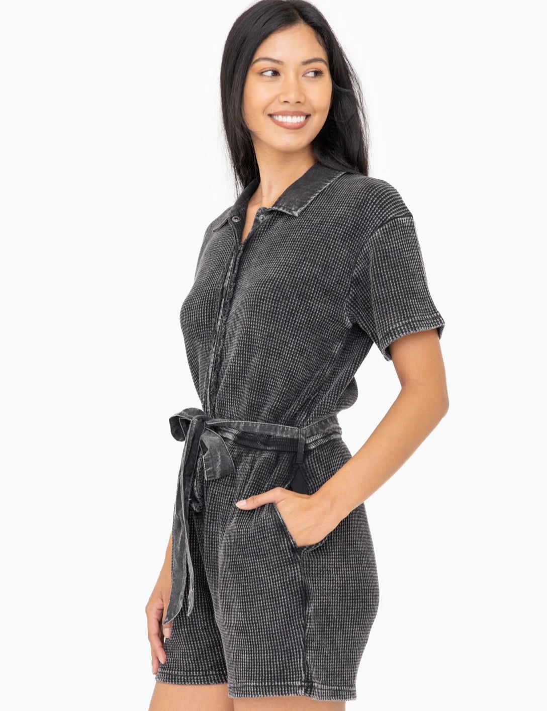 Mineral Wash Romper