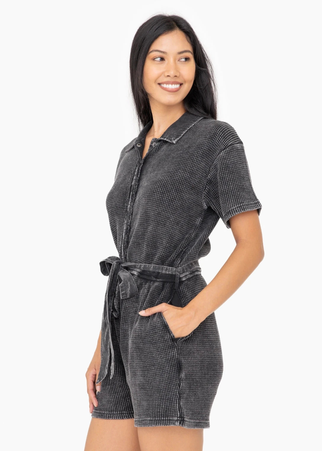 Mineral Wash Romper