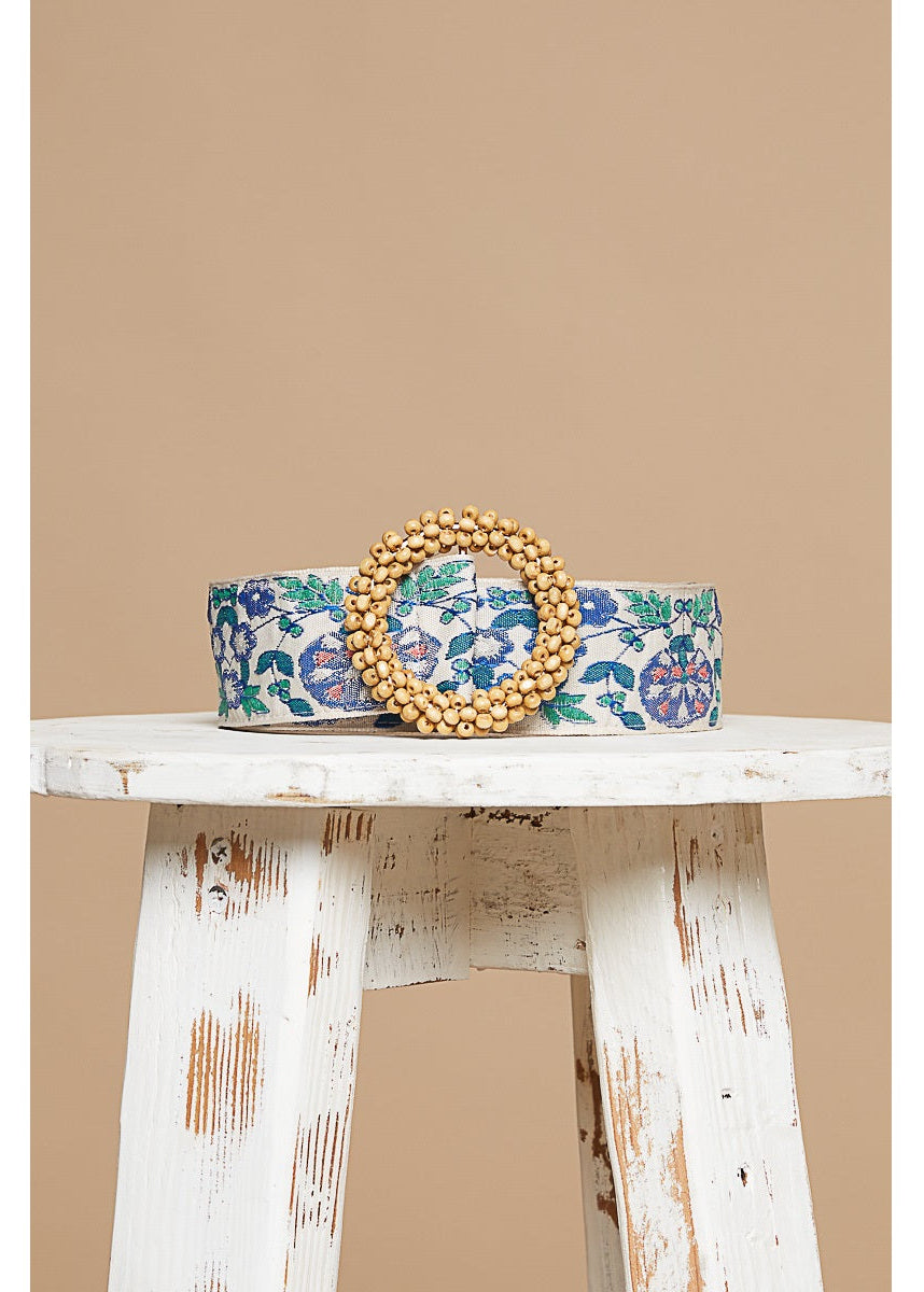 Floral Circular Belt