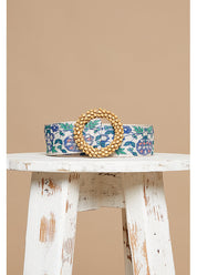 Floral Circular Belt