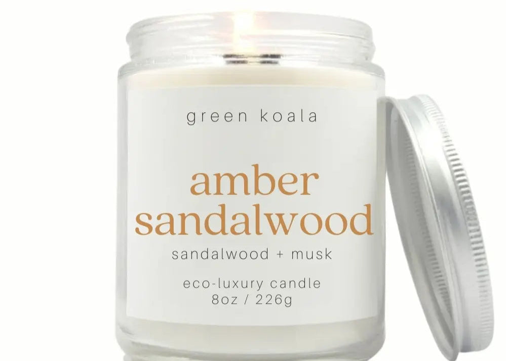Green Koala Candles