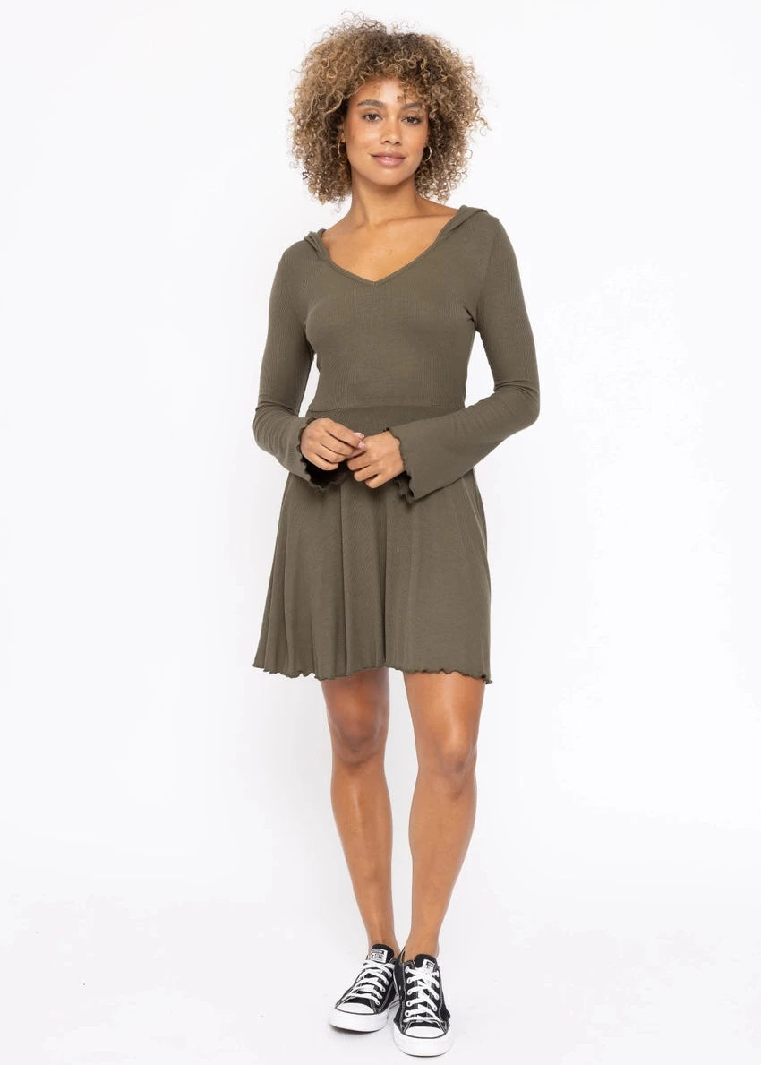 Hallie Hooded Dress