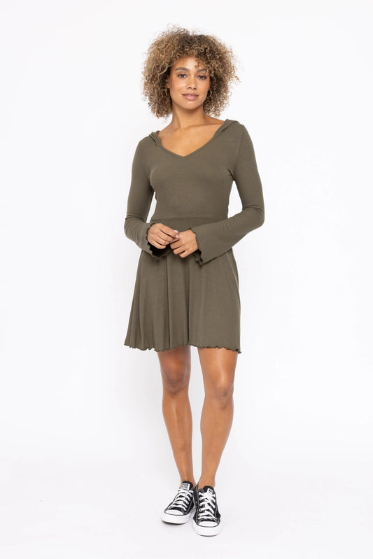 Hallie Hooded Dress