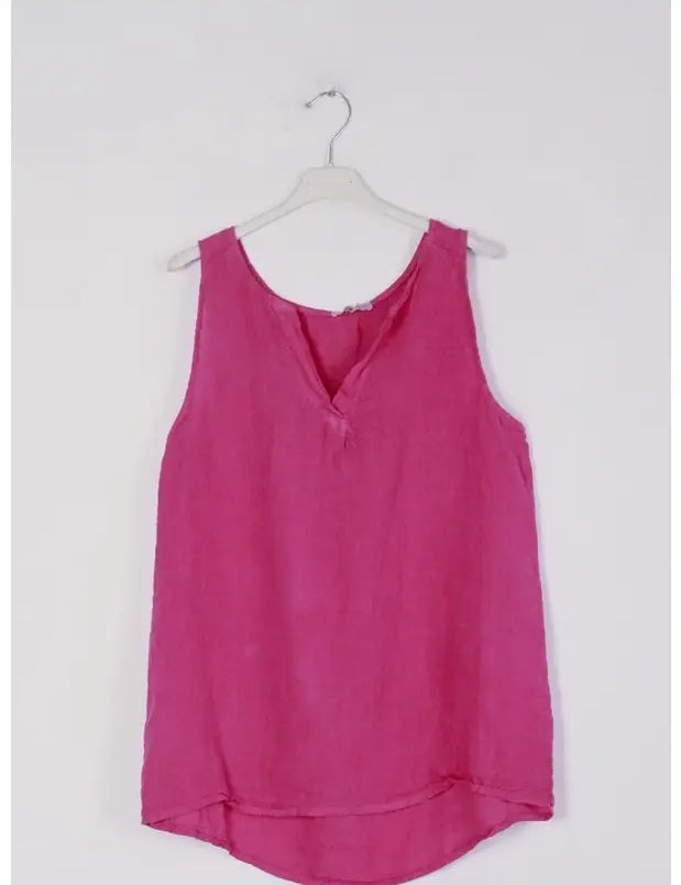 Luna Linen Top