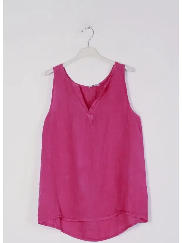 Luna Linen Top