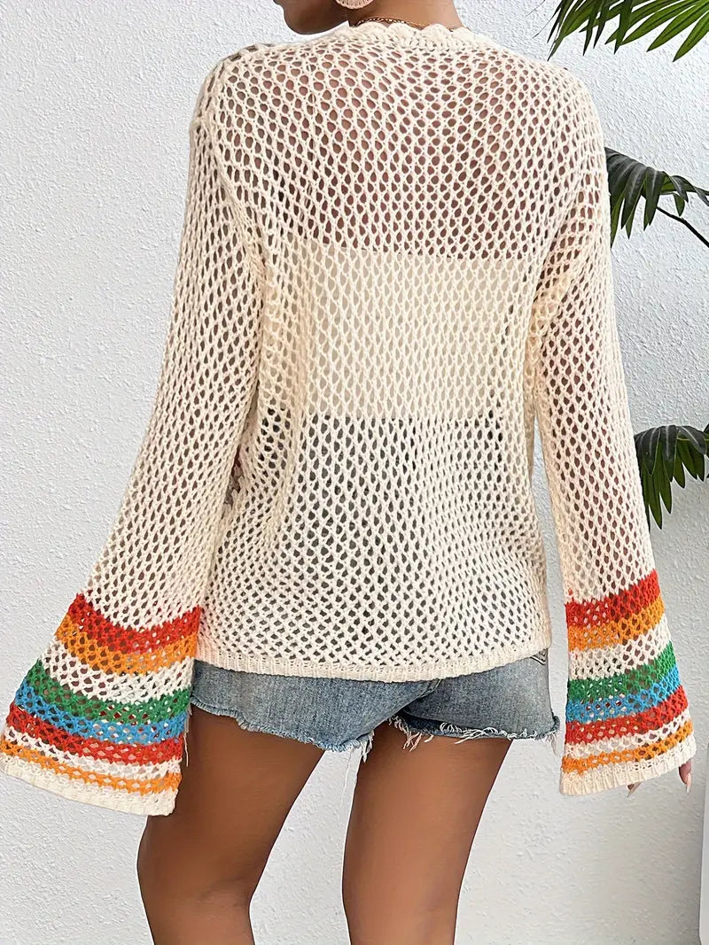 Camelia Crochet Cardigan