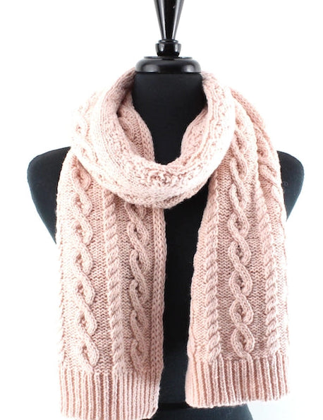 Cable Knit Scarf