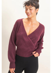 Wylie Wrap Sweater