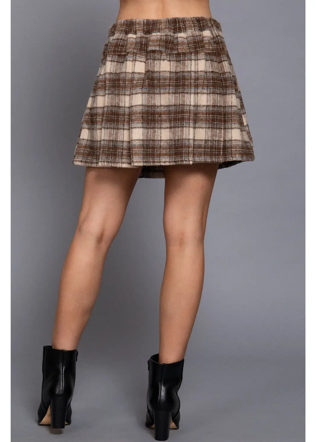 Prima Plaid Skirt