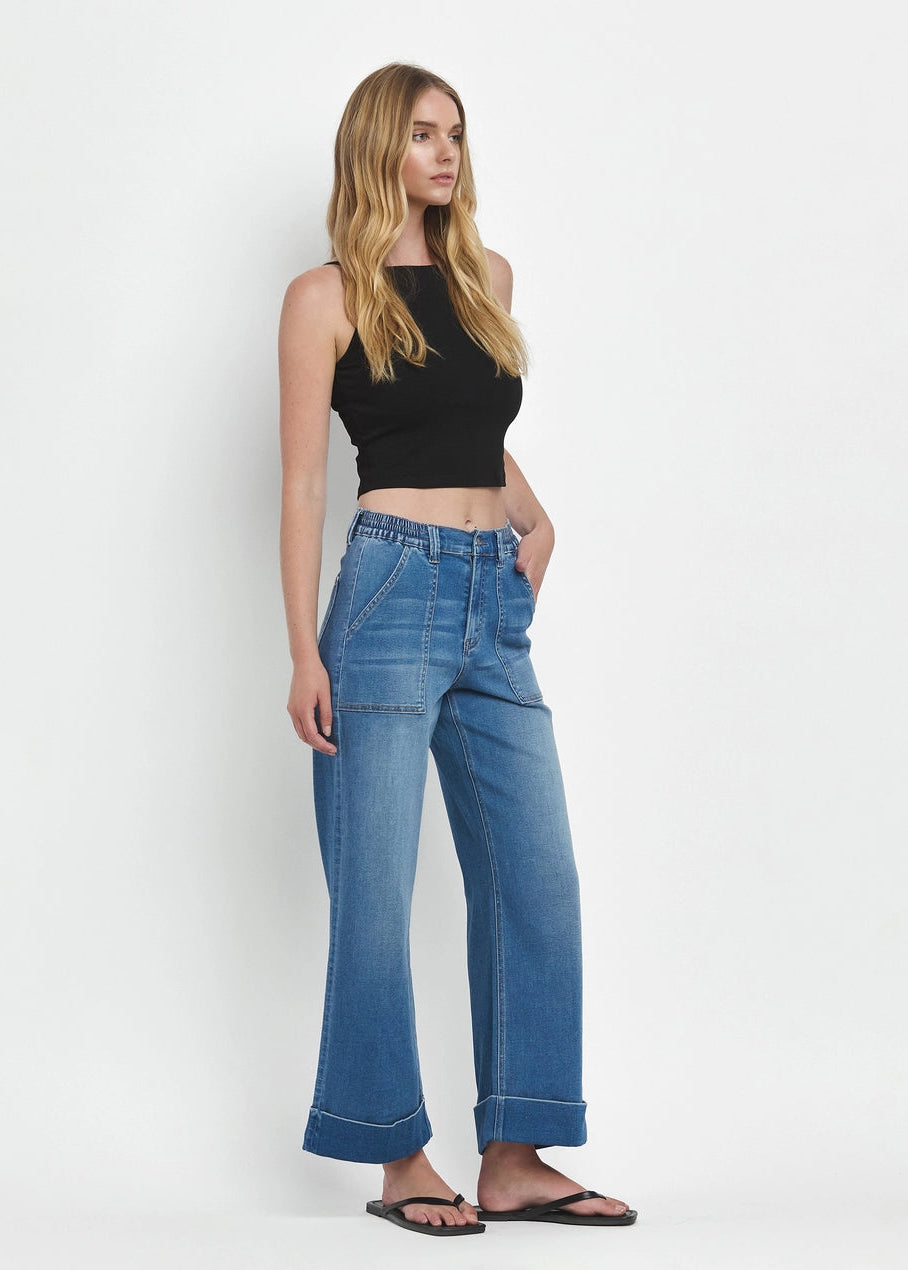 Brooks Wide Leg Jeans