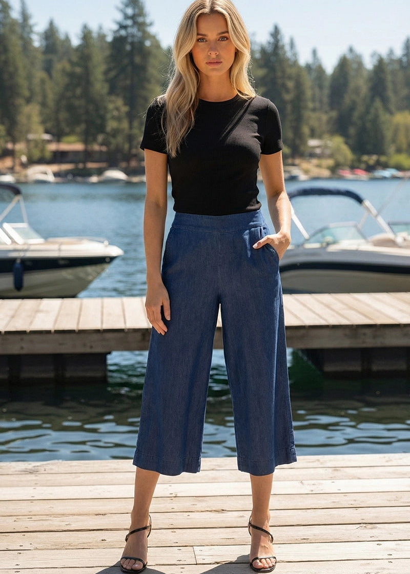 Crew Culotte Pants