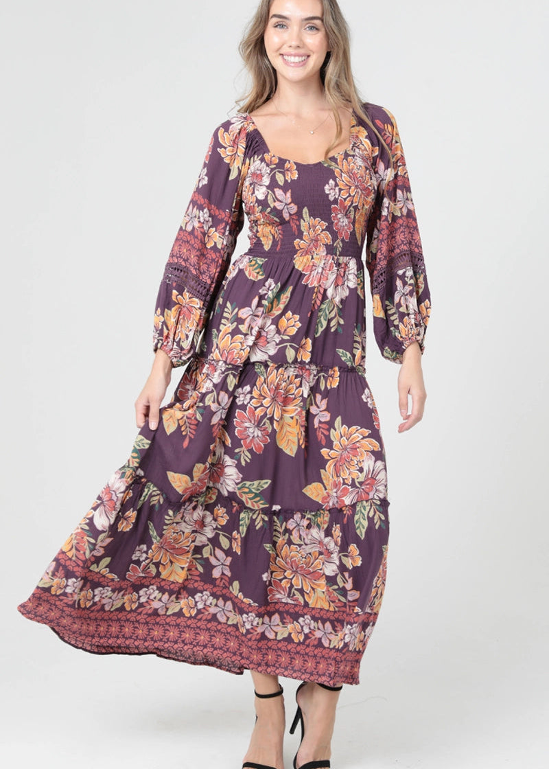Barefoot in Bloom Maxi Dress