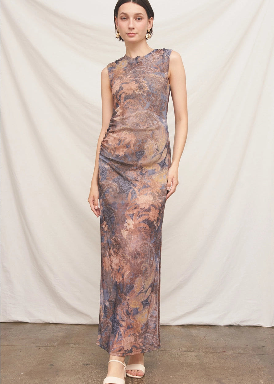 Paisley Maxi Dress