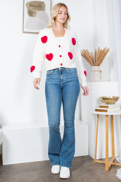 Heart Cardigan