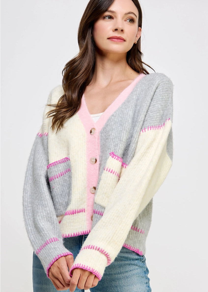 Casey Color Block Sweater