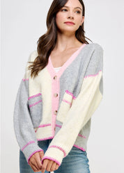 Casey Color Block Sweater