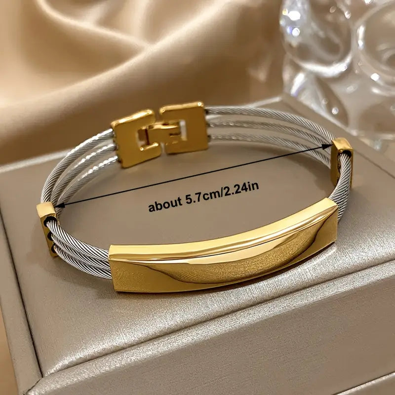 Two-Tone Bracelet