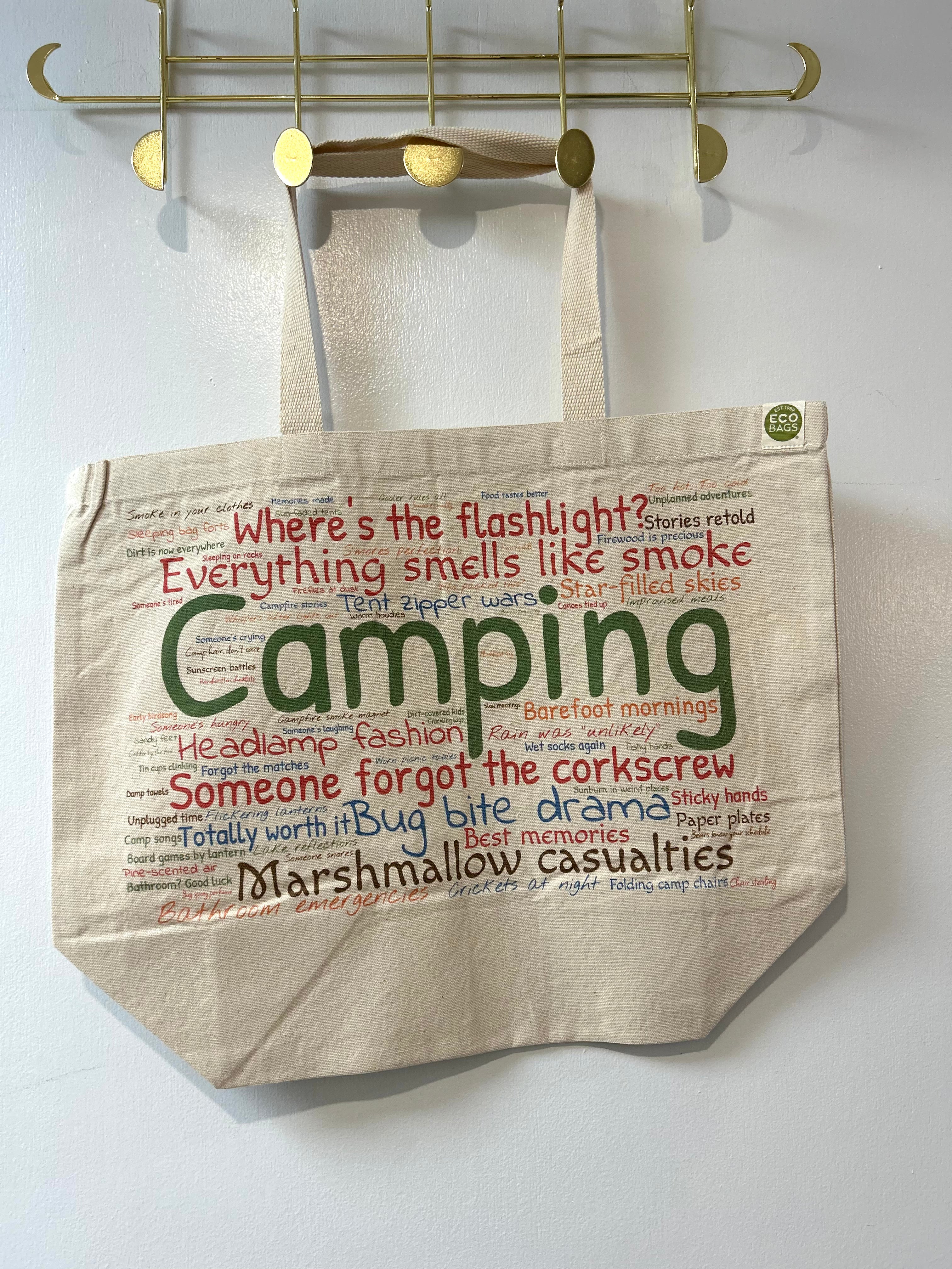 Camping Tote Bag