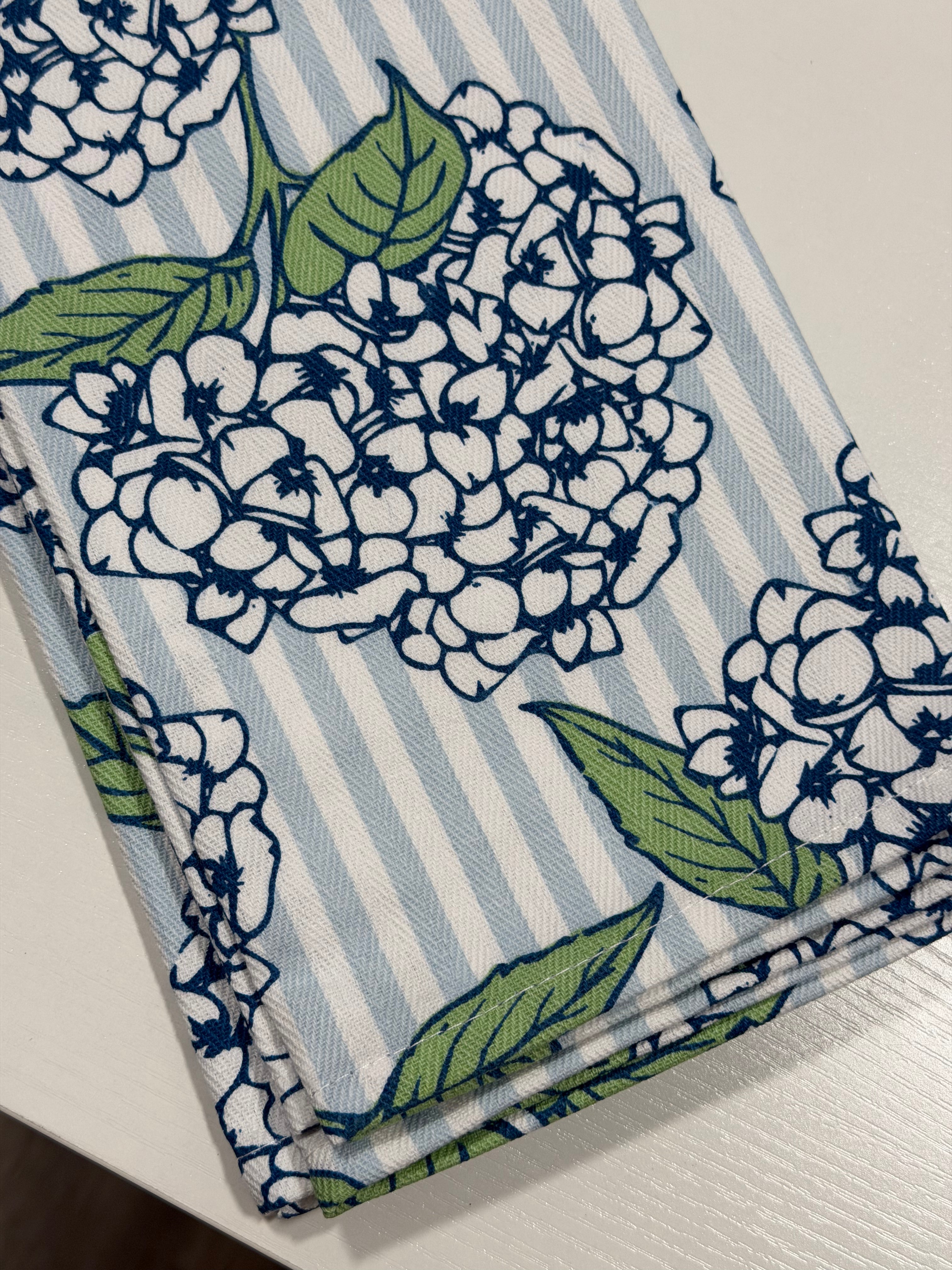 Hydrangea Tea Towel