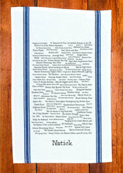 Natick Townie Tea Towel