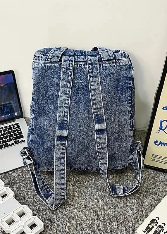 Denim Backpack