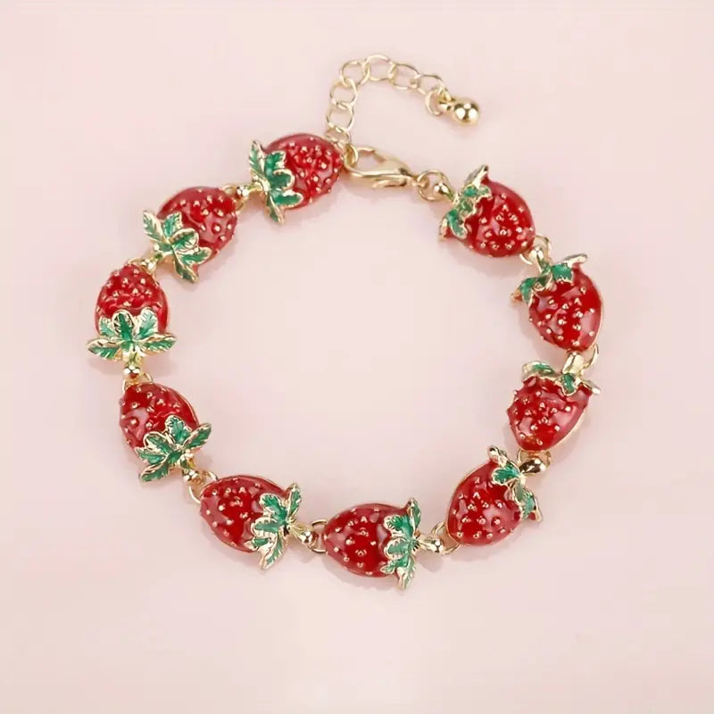 Strawberry Bracelet