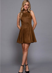 Savanna Suede Mini Dress