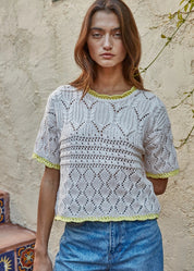 Chole Crochet Sweater