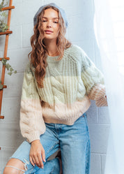 Casie Colorblock Sweater