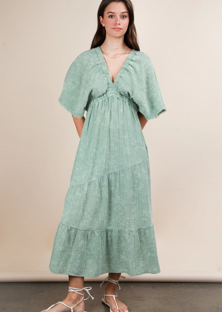 Mineral Wash Dress
