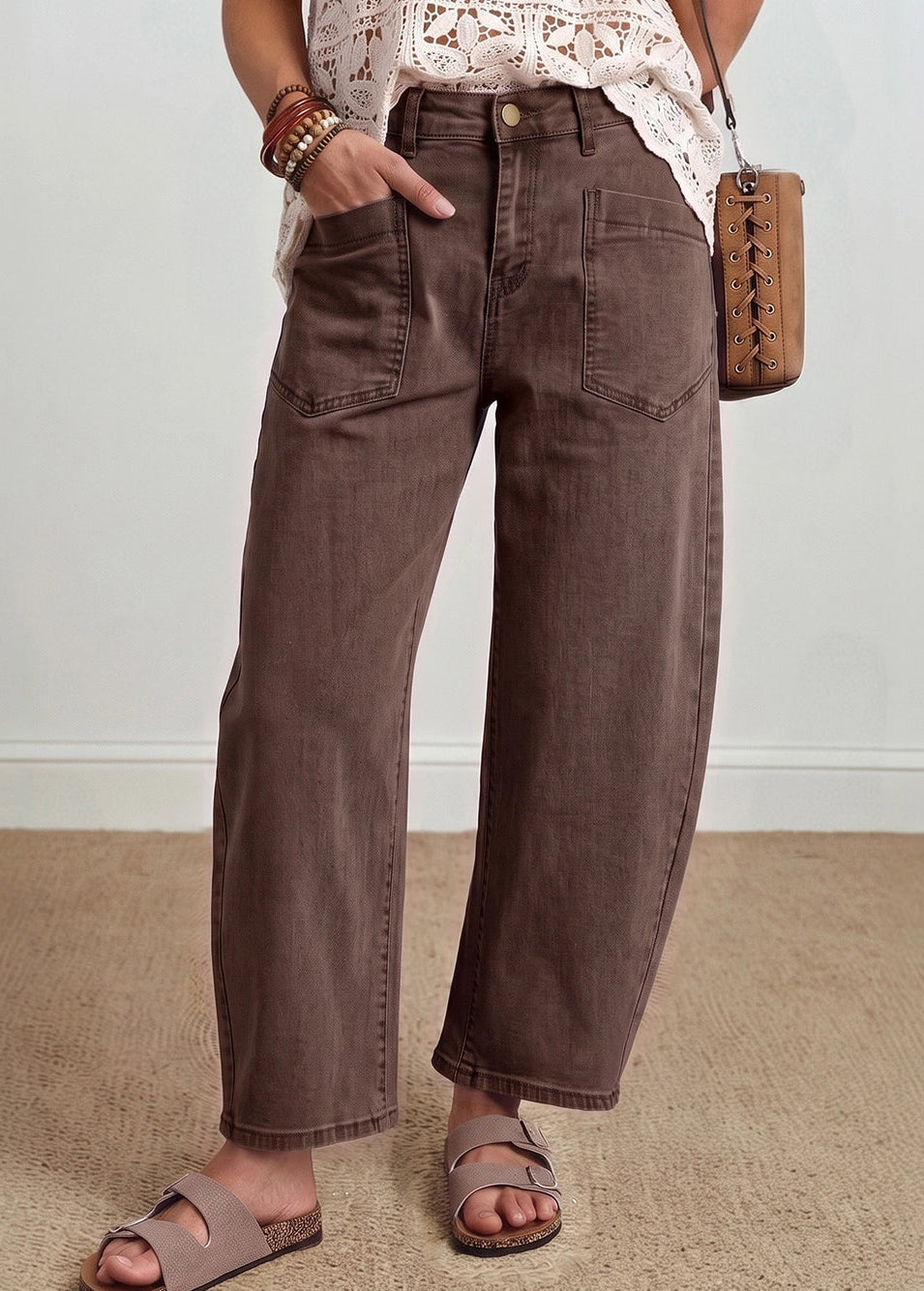 Brunella Barrel Jeans