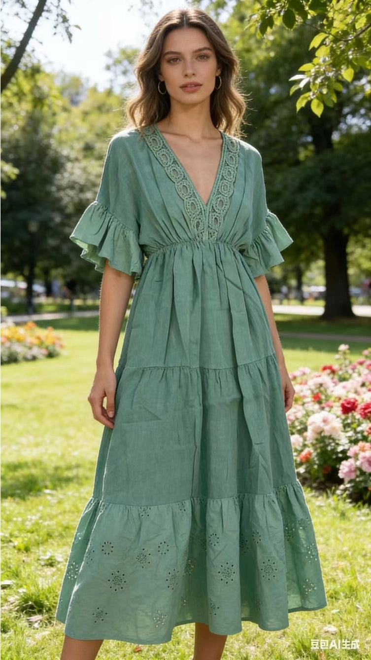 Lara Linen Dress
