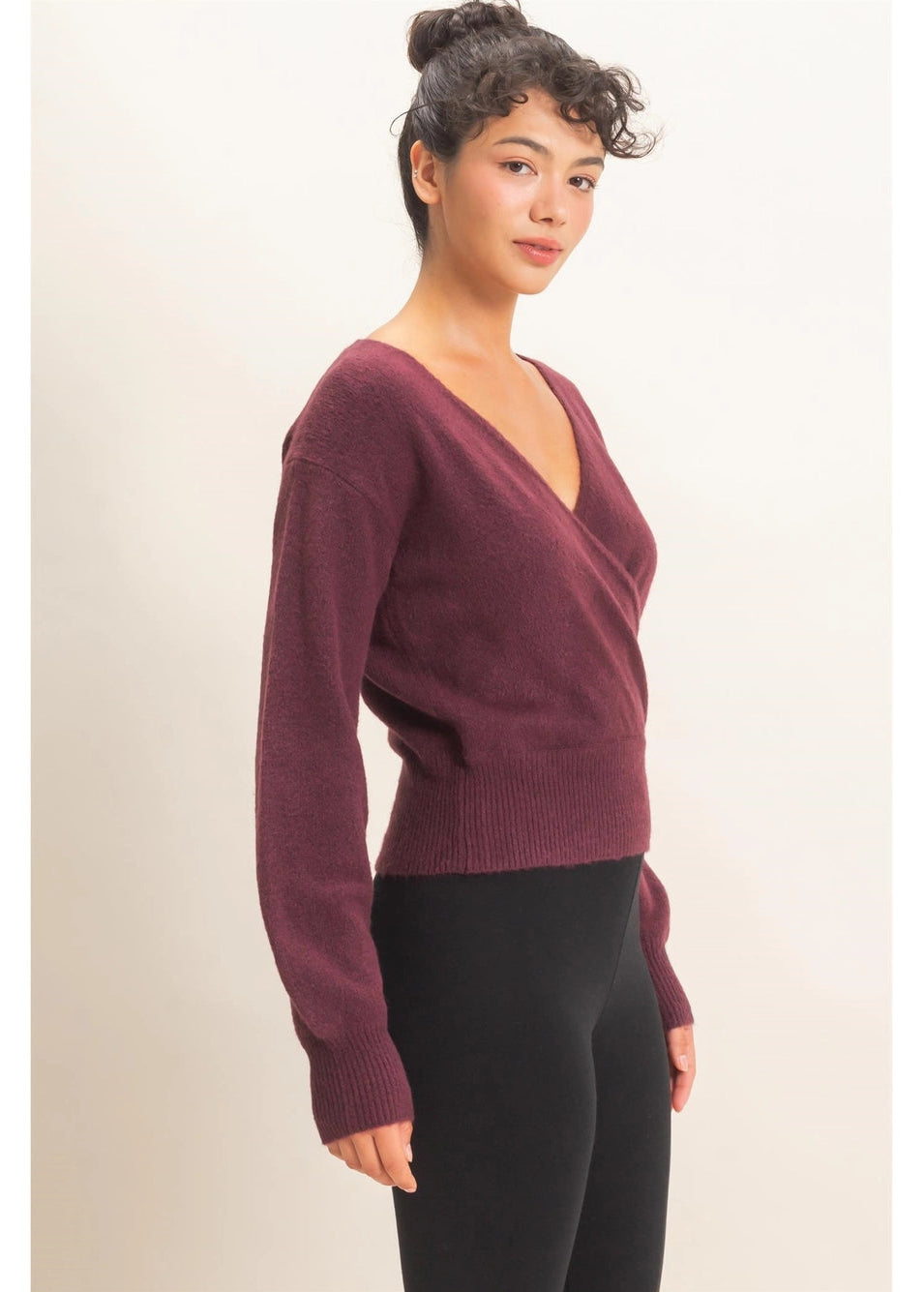 Wylie Wrap Sweater