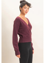 Wylie Wrap Sweater