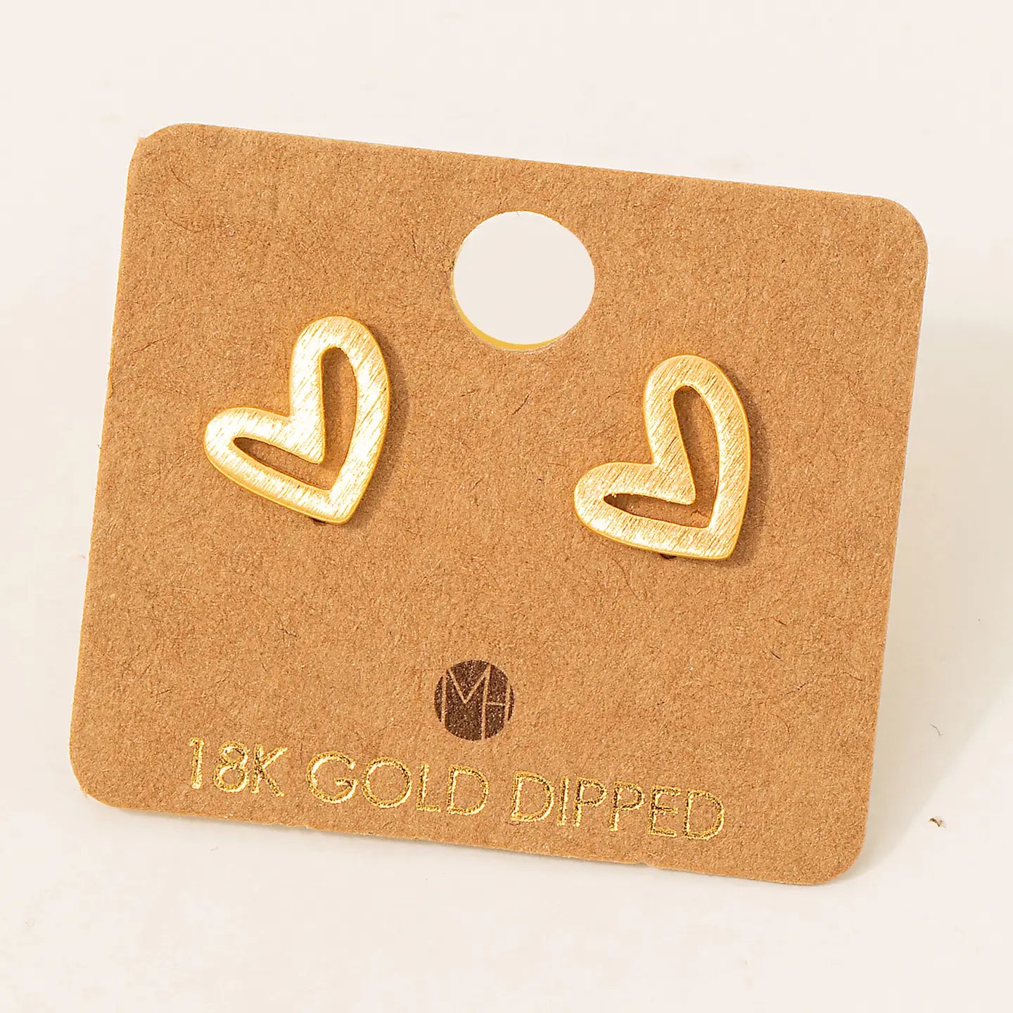 Heart Stud Earrings