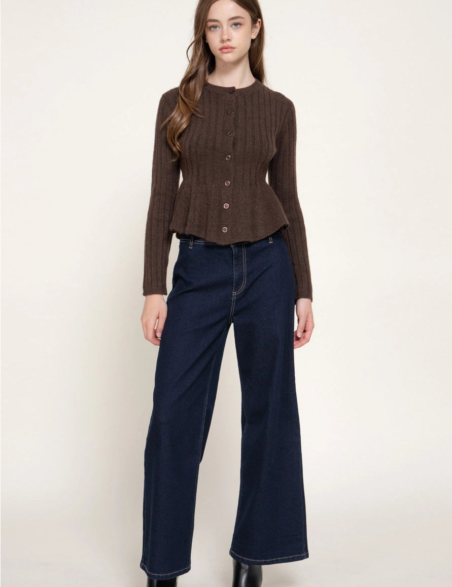 Piper Peplum Cardigan