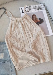 Evelyn Knit Halter