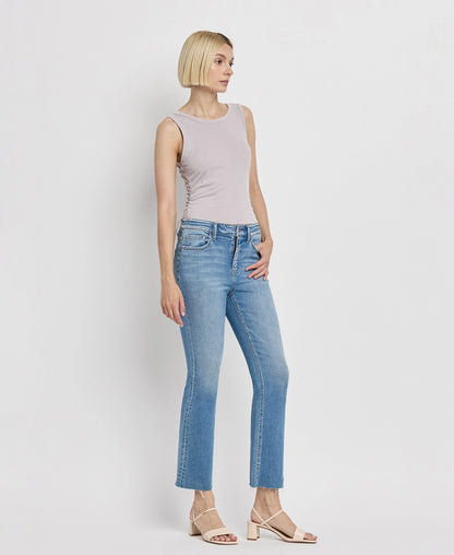 Clayton Crop Flare Jeans