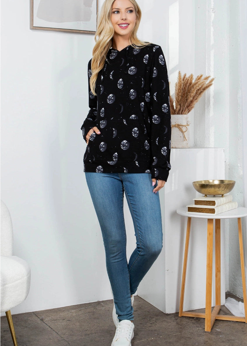 Moon Pullover Hoodie