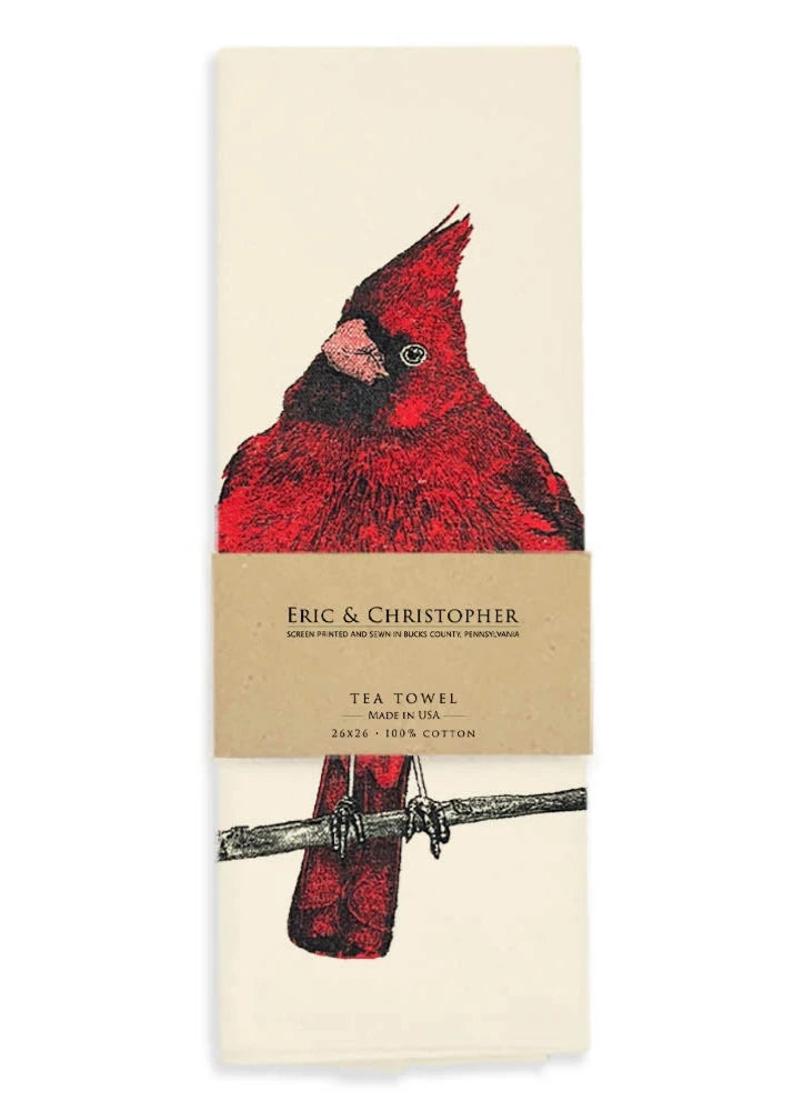 Cardinal Tea Towel