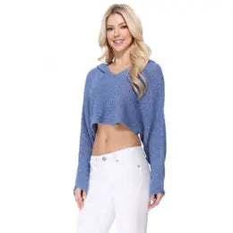 Cleo Cropped Hoodie Sweaters