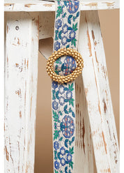 Floral Circular Belt